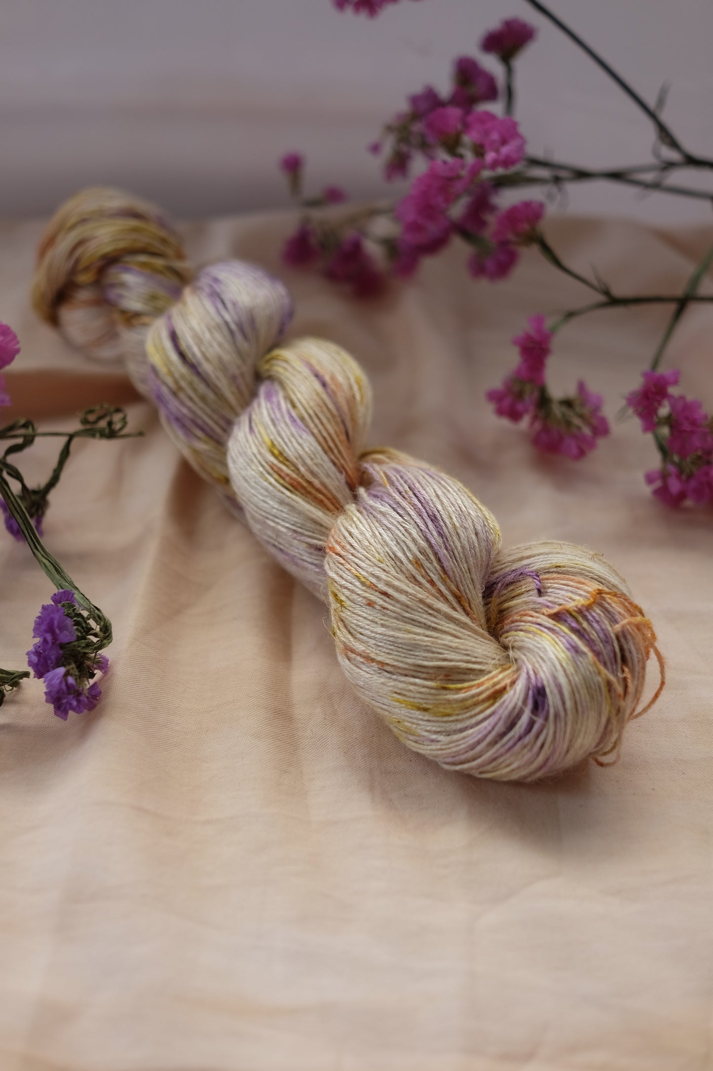 Lily- Bamboo/ Linen Yarn - Fingering Weight!