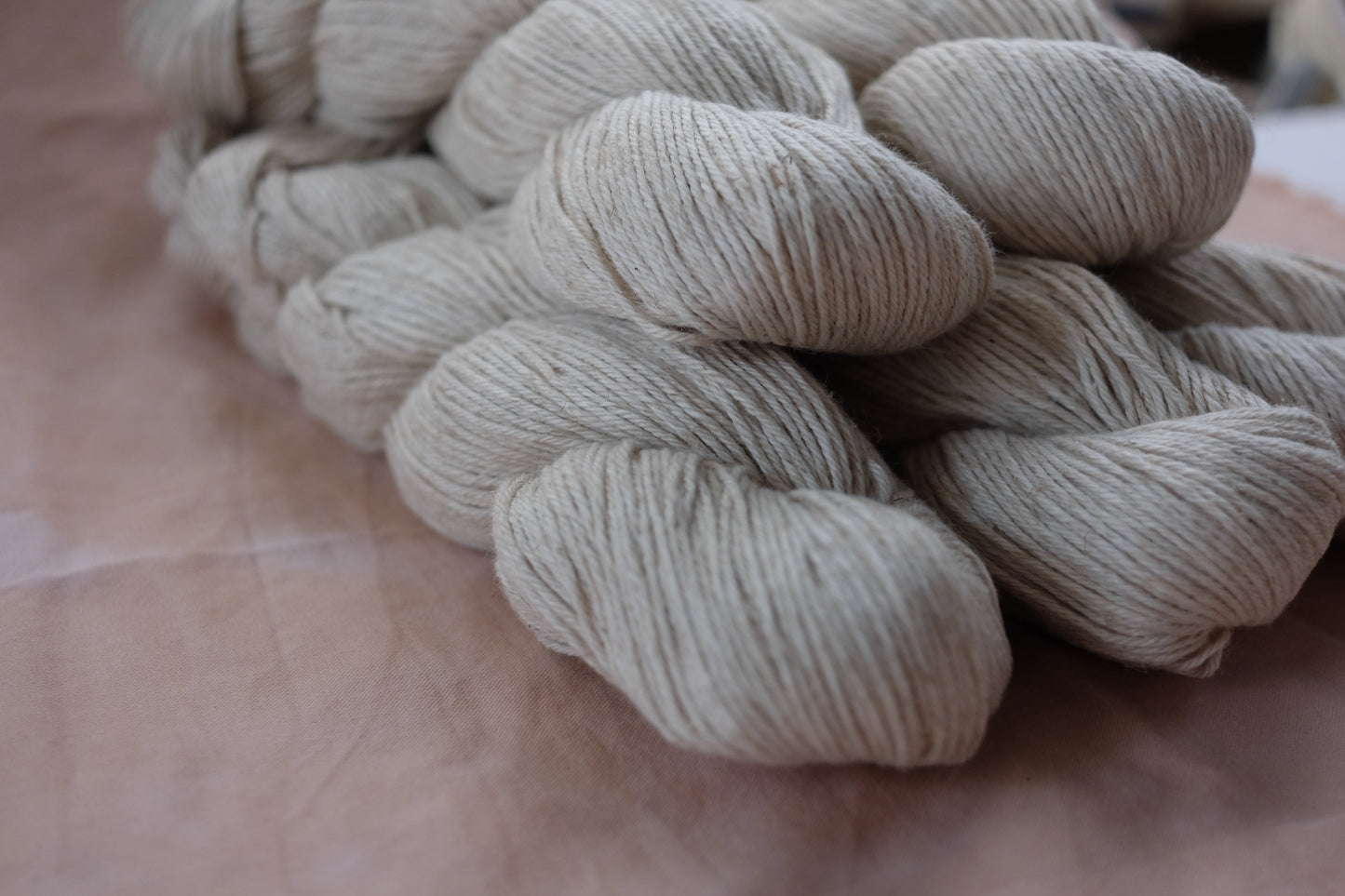 Undeyed - Cotton / Linen Yarn - DK Weight!