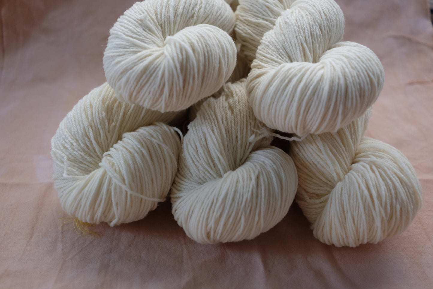 Undeyed - Recycled Wool Yarn - Sport Weight!