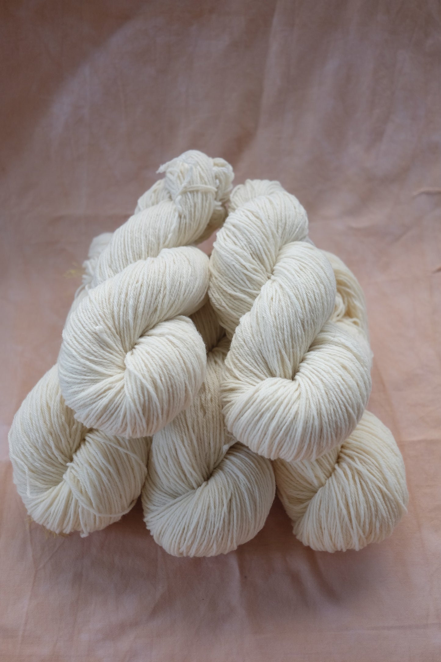 Undeyed - Recycled Wool Yarn - Sport Weight!