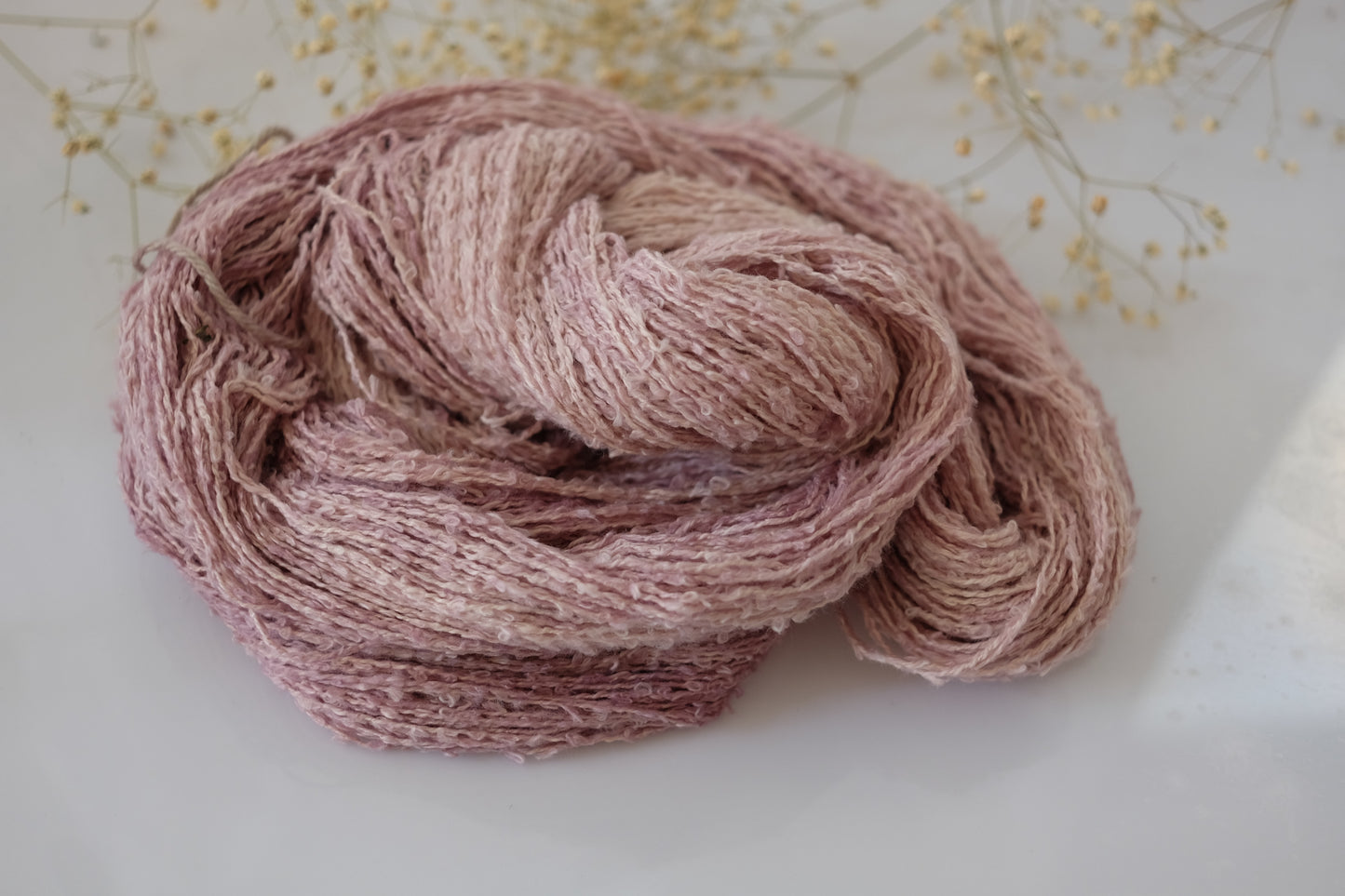 Valentina - Plant Dyed Vegan Boucle!