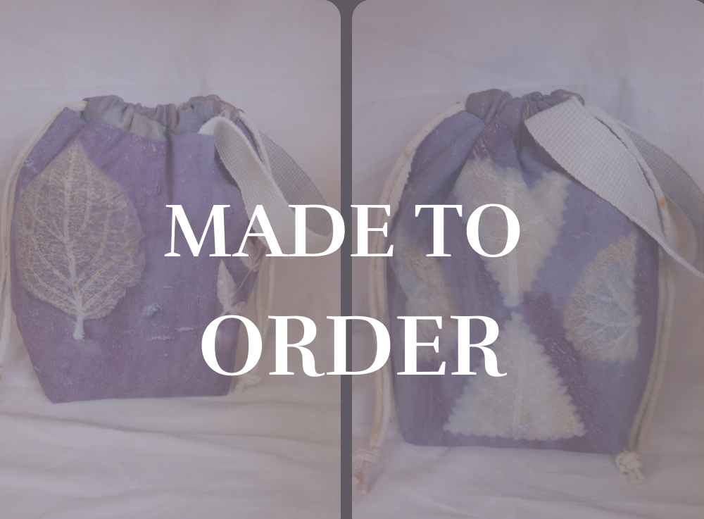 Made To Order Eco Printed Project Bag!