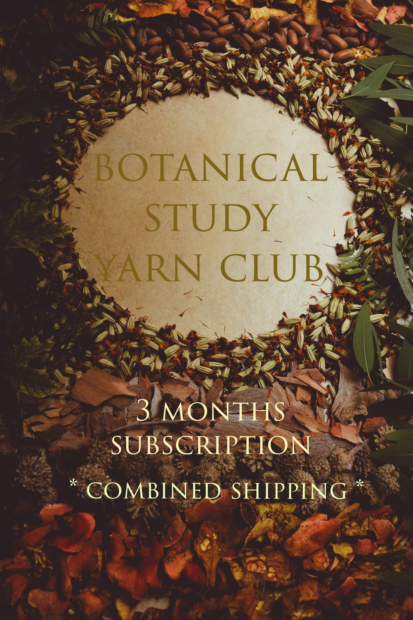Botanical Study Yarn Club - 3 Months Subscription - Combined Shipping!