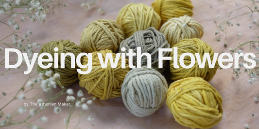 Hello, and How to Dye with Fresh Flowers!