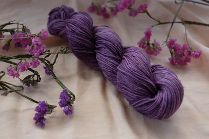 Violet - Cotton / Linen Yarn - DK Weight!