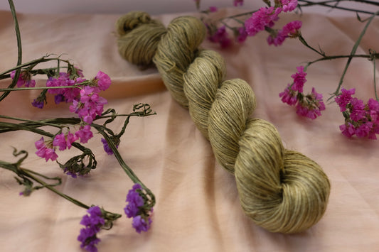 Fern - Bamboo/ Linen Yarn - Fingering Weight!