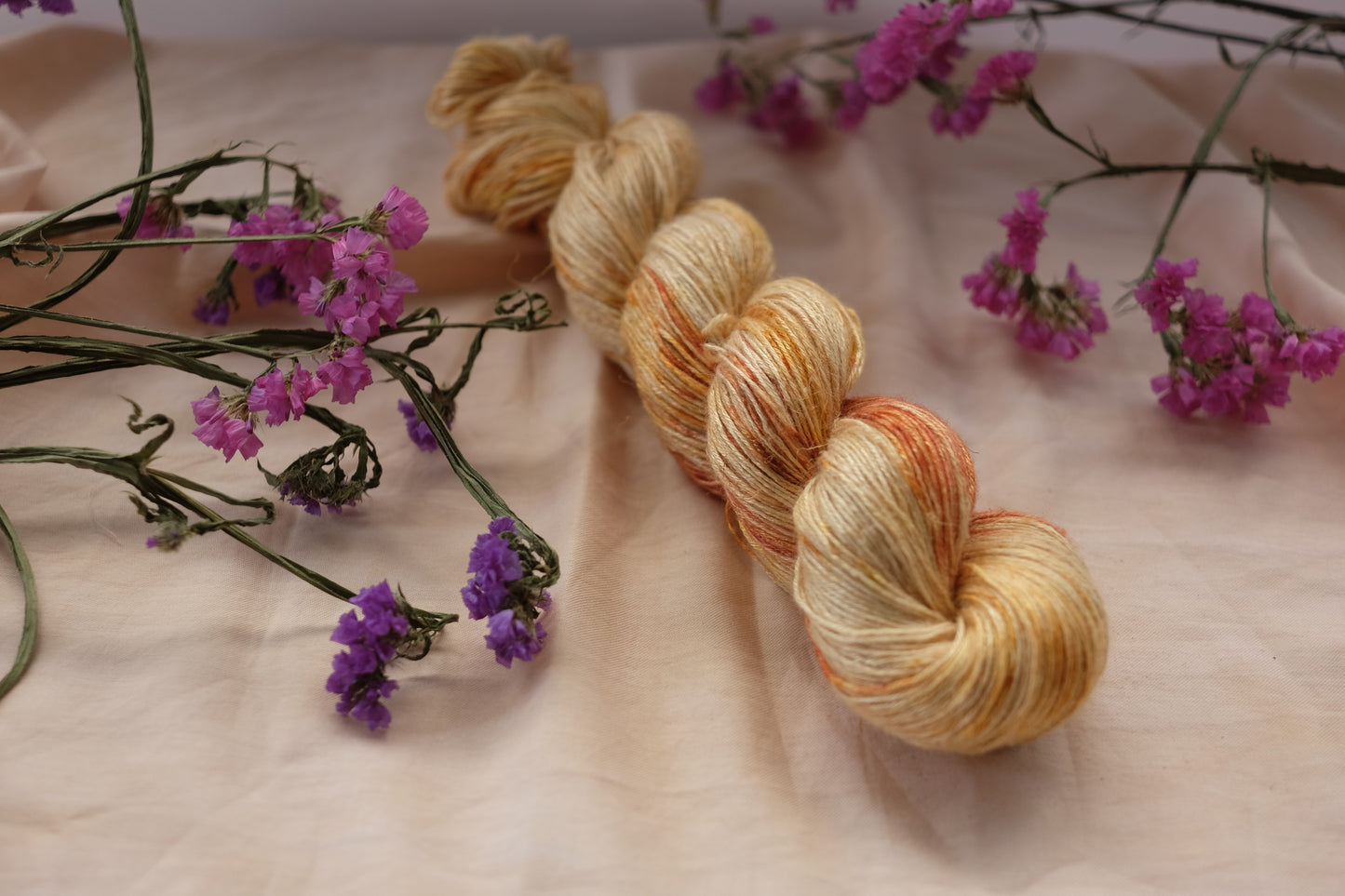 Erato - Bamboo/ Linen Yarn - Fingering Weight!