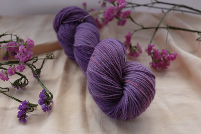 Violet - Recycled Wool Yarn - Sport Weight!