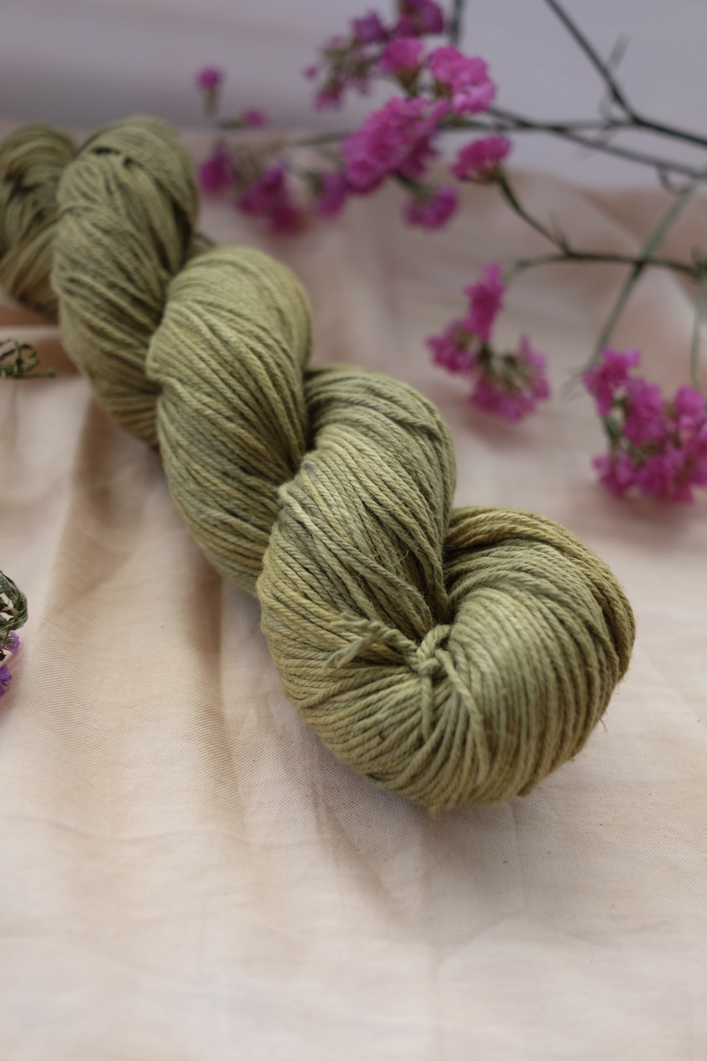 Fern - Organic Cotton  - Aran Weight!