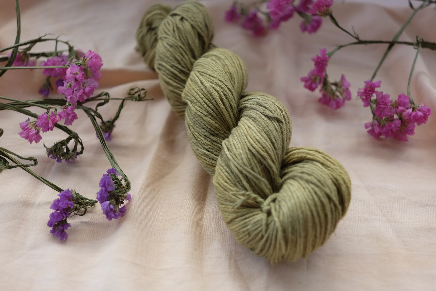 Fern - Organic Cotton  - Aran Weight!