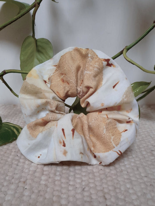 ecoprinted scrunche