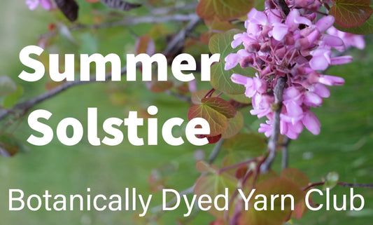 botanically dyed yarn club