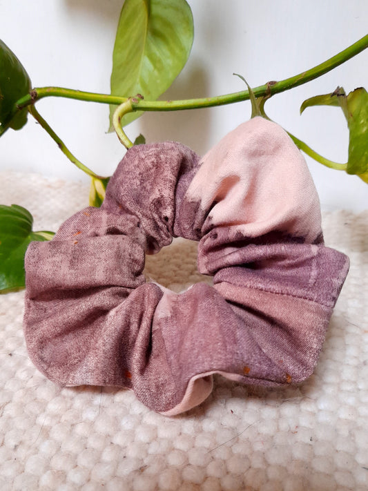 ecoprinted scrunche