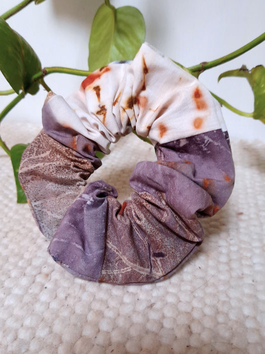 ecoprinted scrunche