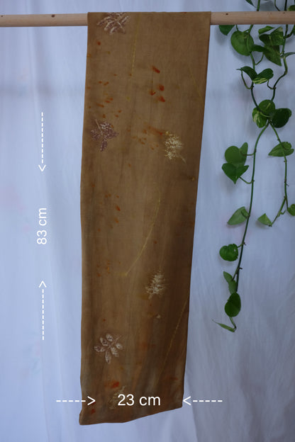 Ecoprinted Infinity Scarf!