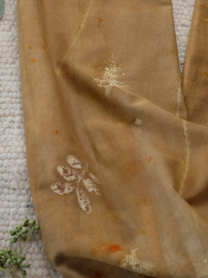 Ecoprinted Infinity Scarf!