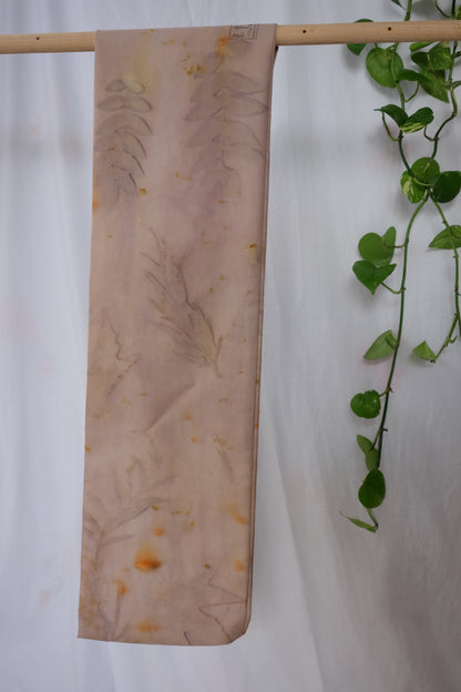 ecoprinted scarf