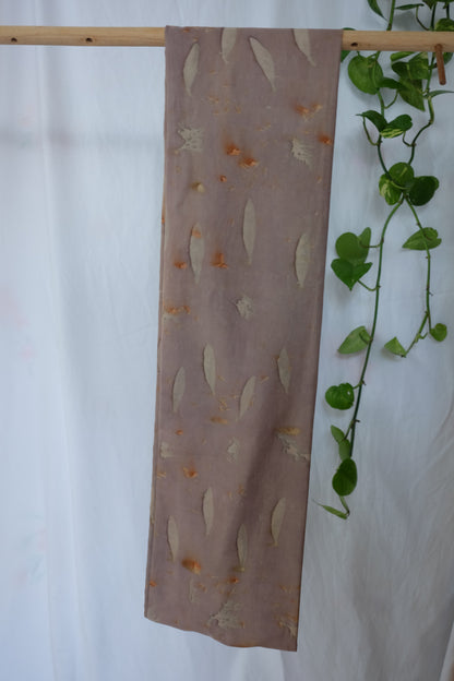 Ecoprinted Infinity Scarf!