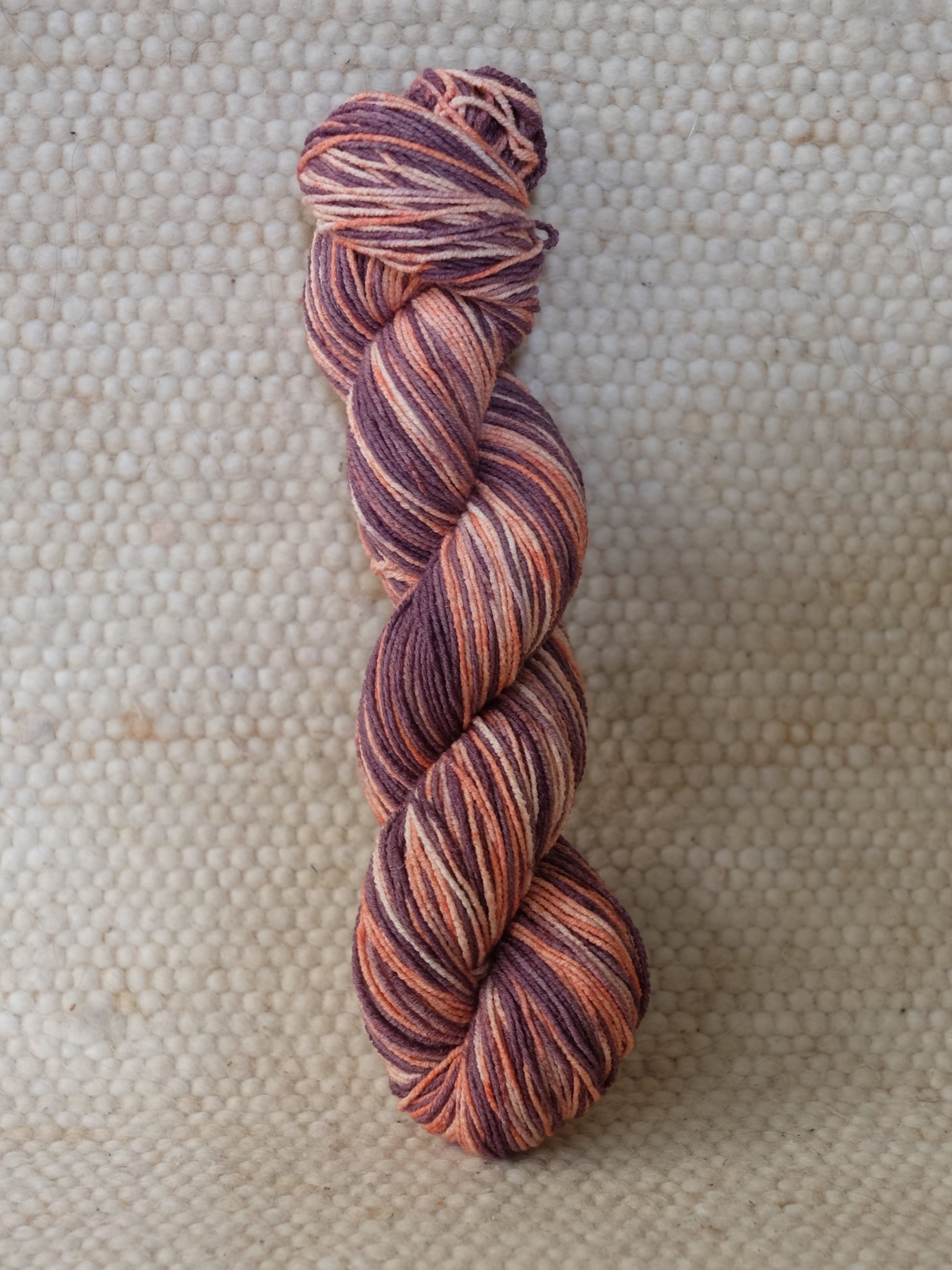 selfstriping yarn pink purple
