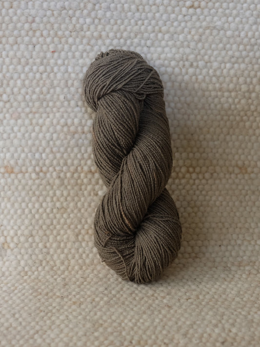 botanically dyed sock yarn