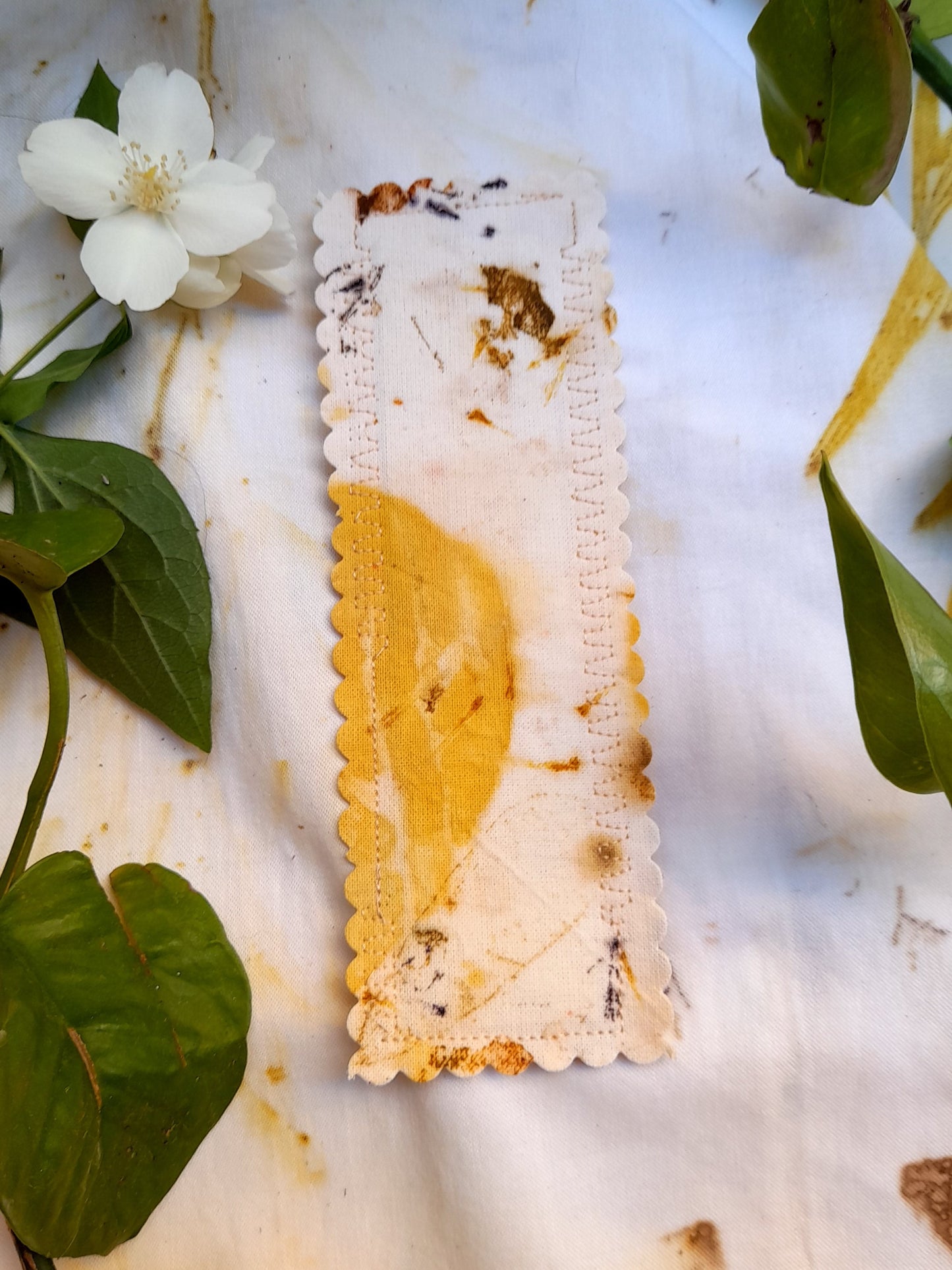 Ecoprinted Bookmarks