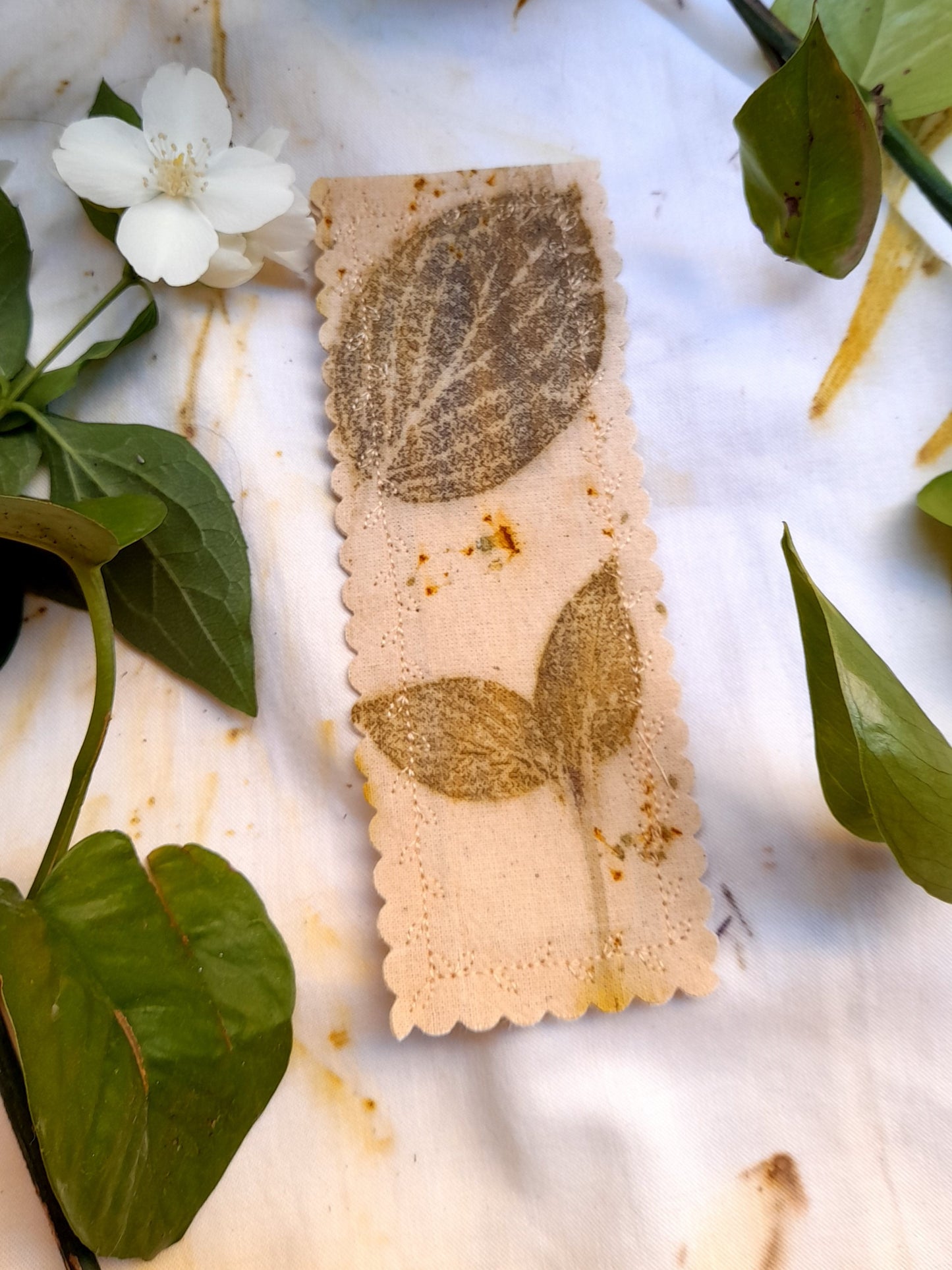 Ecoprinted Bookmarks