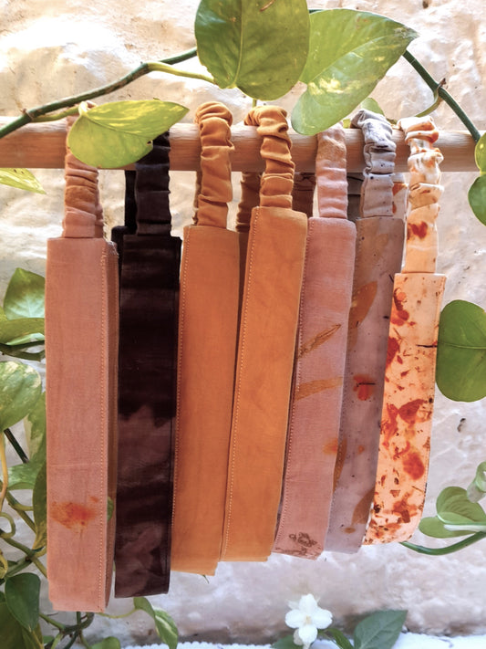 Plant Dyed Headbands