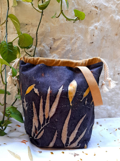 Large+  Eco Printed Project Bag!